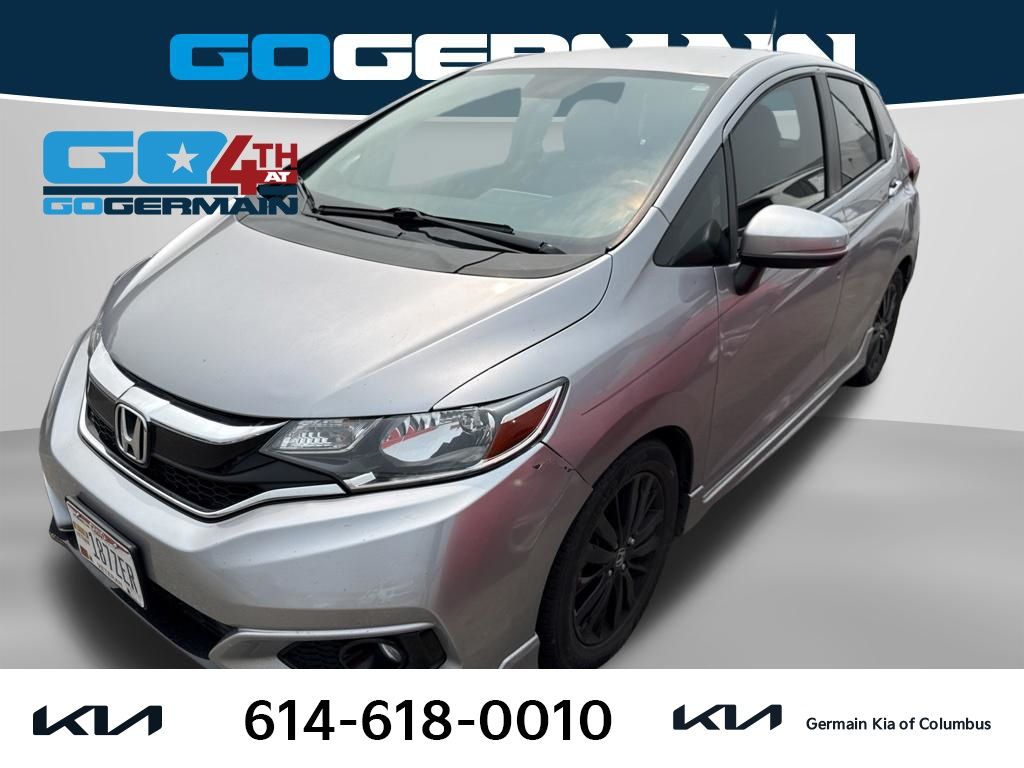 Lunar Silver Metallic 2018 Honda Fit Hatchback Front-Wheel Drive Continuously Variable Transmission