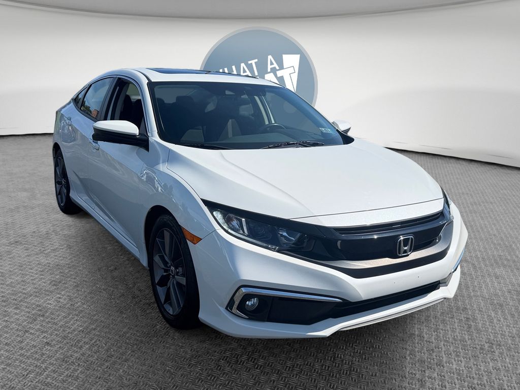 2020 Honda Civic Sedan Front-Wheel Drive Continuously Variable Transmission