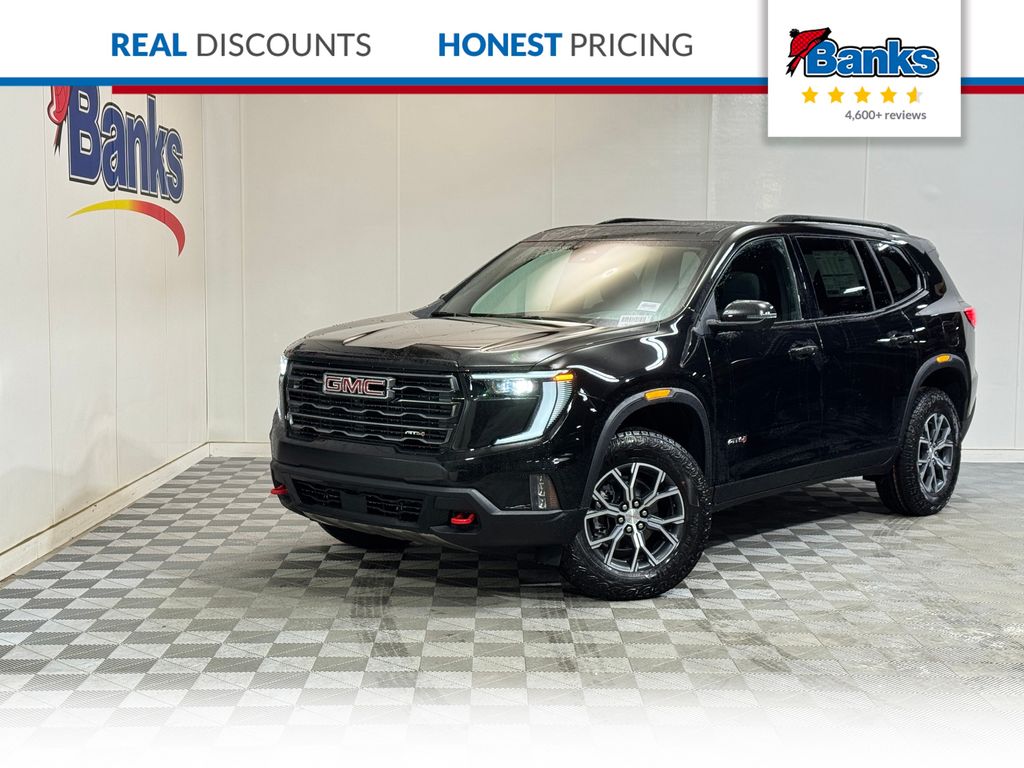 Black (Ebony Twilight Metallic) 2026 GMC Acadia SUV / Crossover Four-Wheel Drive 8-Speed Automatic