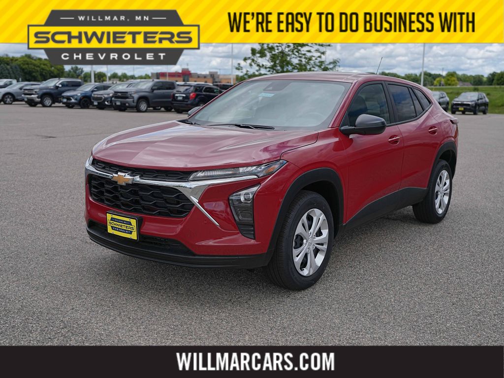 Apex Red 2026 Chevrolet Trax SUV / Crossover Front-Wheel Drive 6-Speed Automatic