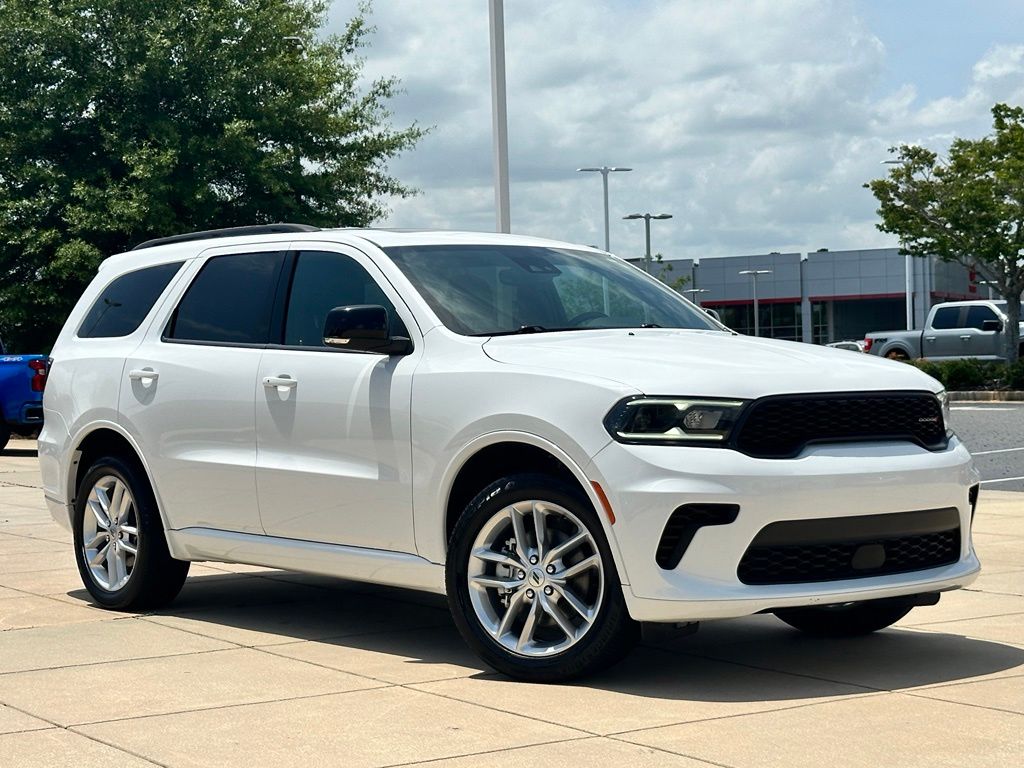 White Knuckle Clearcoat 2024 Dodge Durango SUV / Crossover All-Wheel Drive 8-Speed Automatic