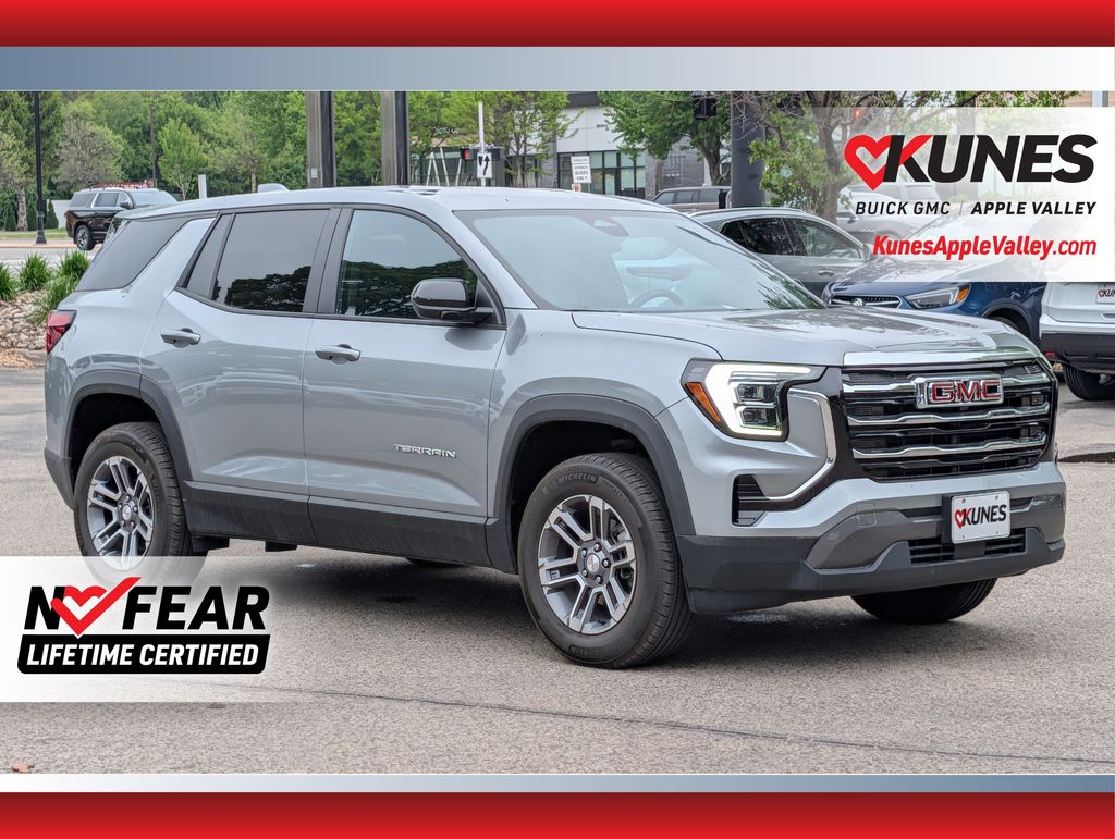 Sterling Metallic 2025 GMC Terrain Elevation AWD SUV / Crossover Four-Wheel Drive 8-Speed Automatic Overdrive
