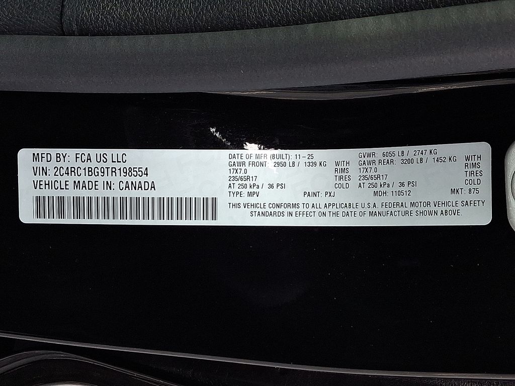 New 2026 Chrysler Pacifica Van