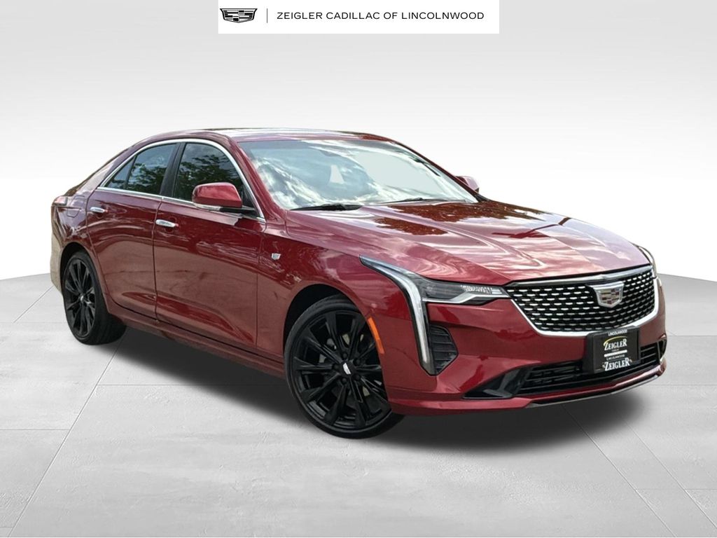Radiant Red Tintcoat 2023 Cadillac CT4 Premium Luxury AWD Sedan All-Wheel Drive Automatic