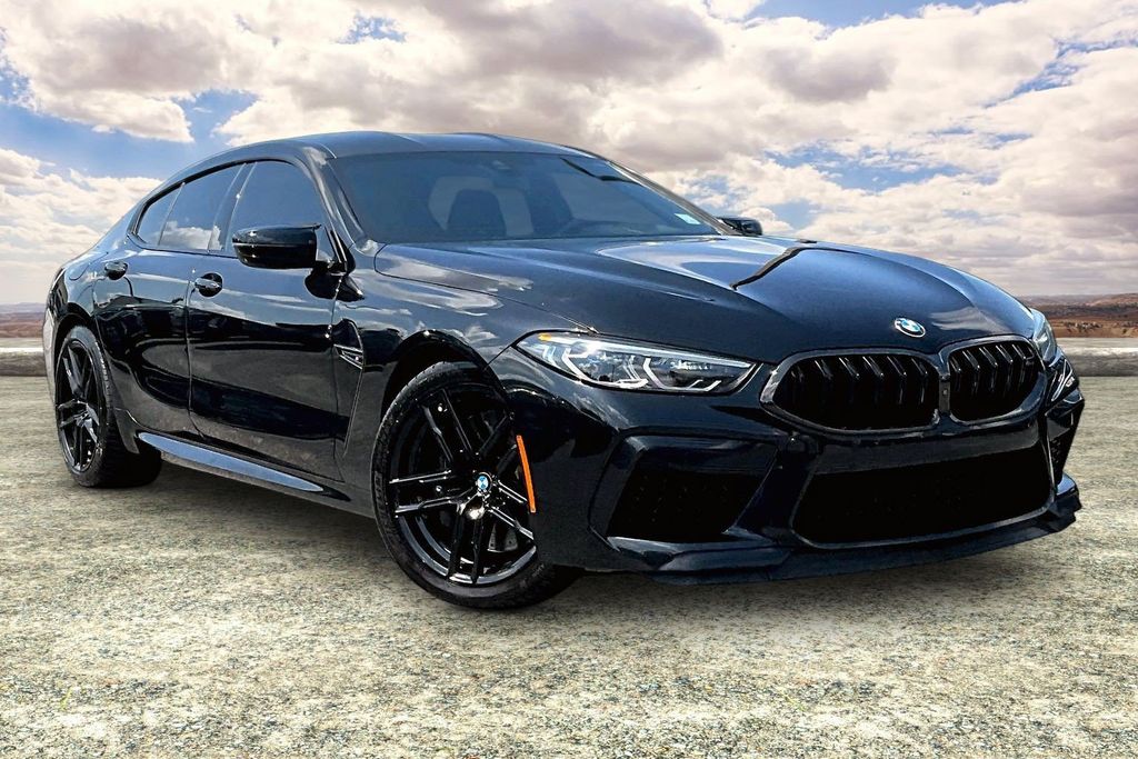 Black Sapphire Metallic 2021 BMW M8 Coupe All-Wheel Drive 8-Speed Automatic