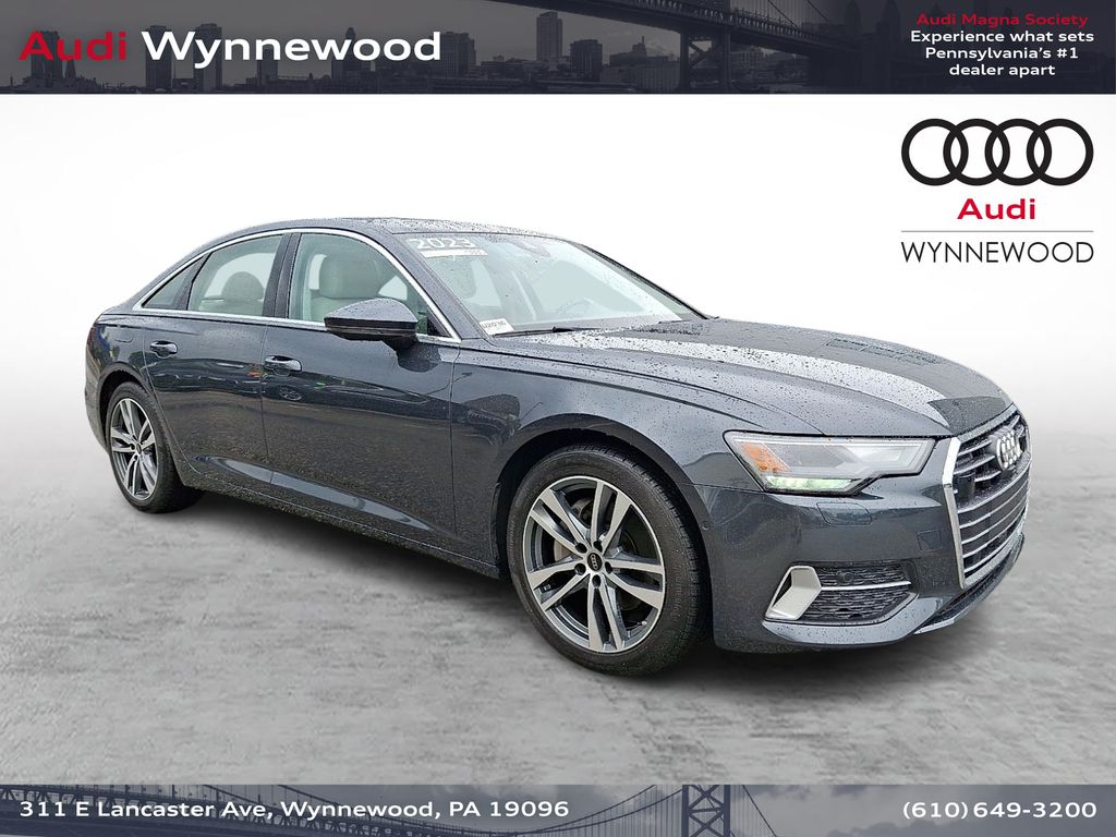 Manhattan Gray Metallic 2023 Audi A6 Sedan All-Wheel Drive 7-Speed Automatic