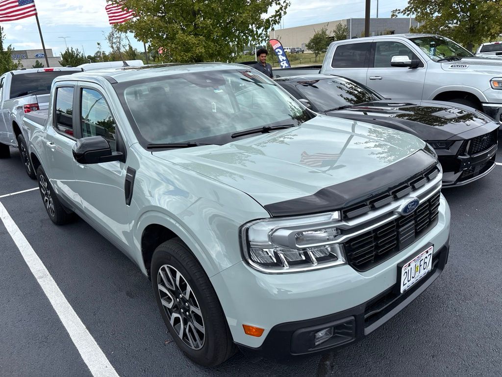 Cactus Gray 2024 Ford Maverick Pickup Truck All-Wheel Drive 8-Speed Automatic