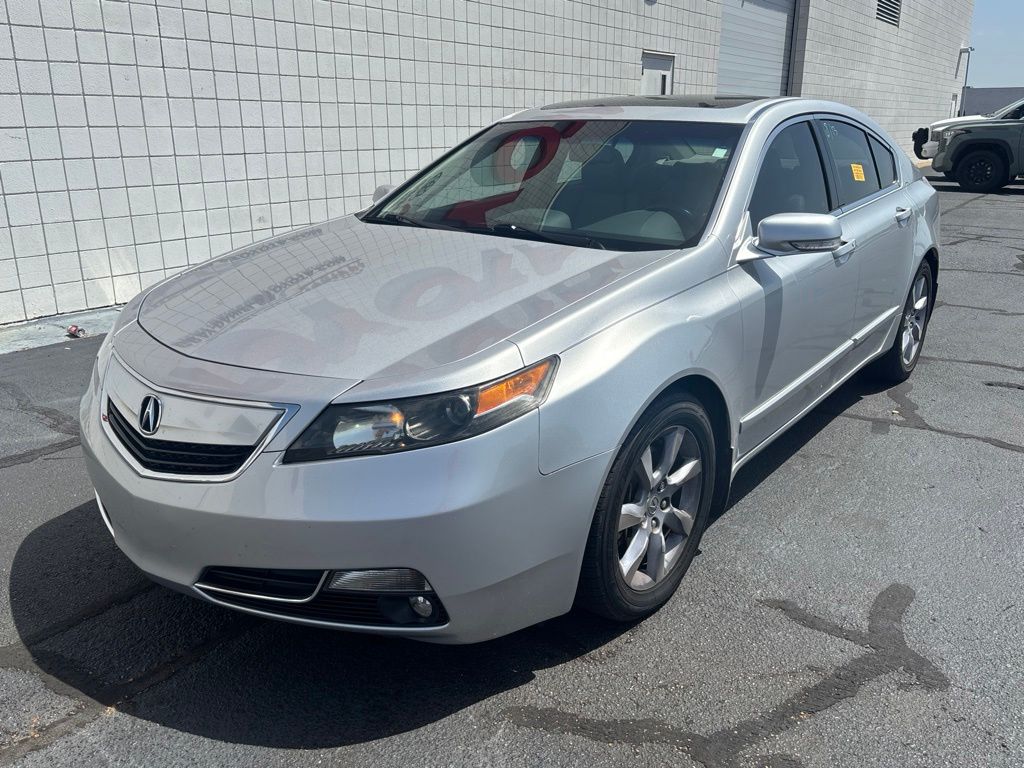 Silver Moon 2012 Acura TL Sedan Front-Wheel Drive 6-Speed Automatic