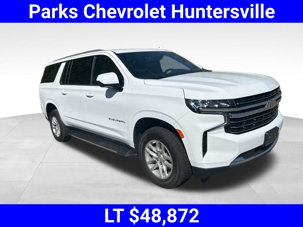 Summit White 2024 Chevrolet Suburban LT 4WD SUV / Crossover Four-Wheel Drive 10-Speed Automatic