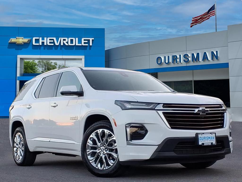 Summit White 2023 Chevrolet Traverse High Country FWD SUV / Crossover Front-Wheel Drive 9-Speed Automatic