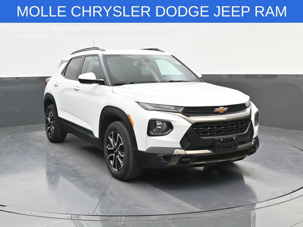 Summit White 2023 Chevrolet Trailblazer ACTIV FWD SUV / Crossover Front-Wheel Drive Continuously Variable Transmission