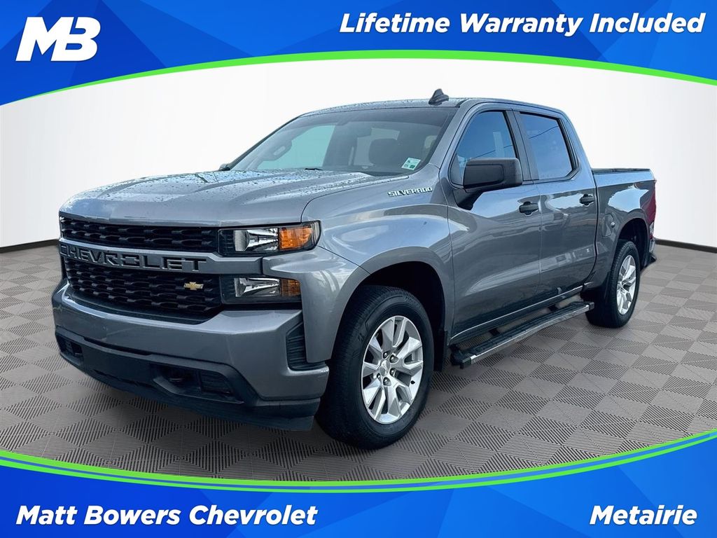  2021 Chevrolet Silverado 1500 Custom Crew Cab RWD   