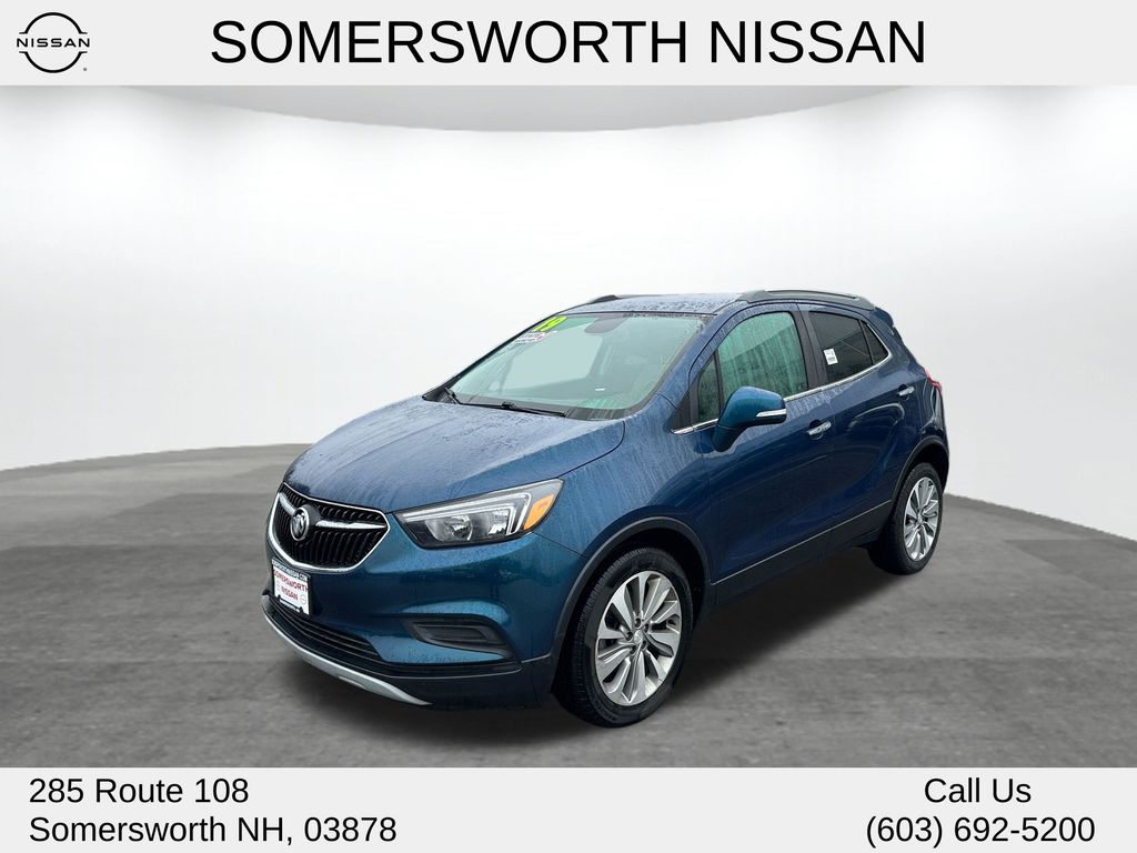 Blue (Deep Azure Metallic) 2019 Buick Encore Preferred FWD SUV / Crossover Front-Wheel Drive 6-Speed Automatic Overdrive