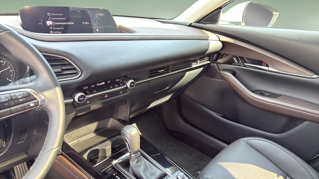 2025 Mazda CX-30 2.5 S Premium Package White at Rochrich Mazda