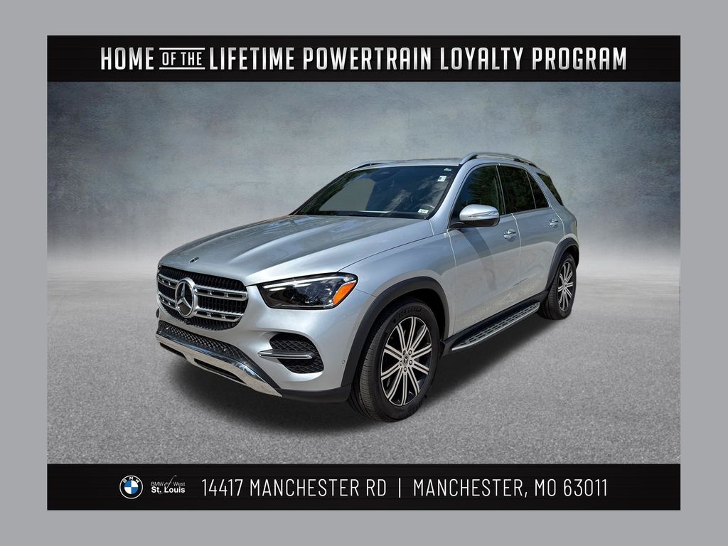 Silver 2025 Mercedes-Benz GLE 450 4MATIC SUV / Crossover All-Wheel Drive 9-Speed Automatic