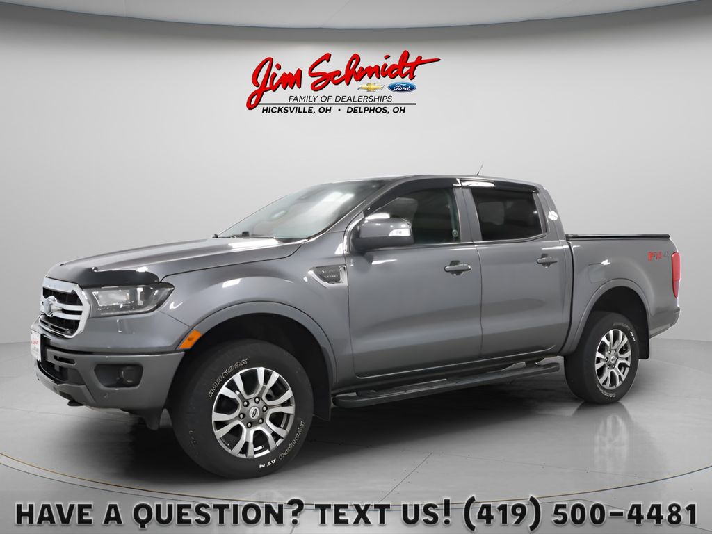 Carbonized Gray Metallic 2022 Ford Ranger Pickup Truck Four-Wheel Drive Automatic