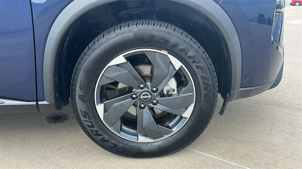 2025 Nissan Rogue SV Blue at South Houston Nissan