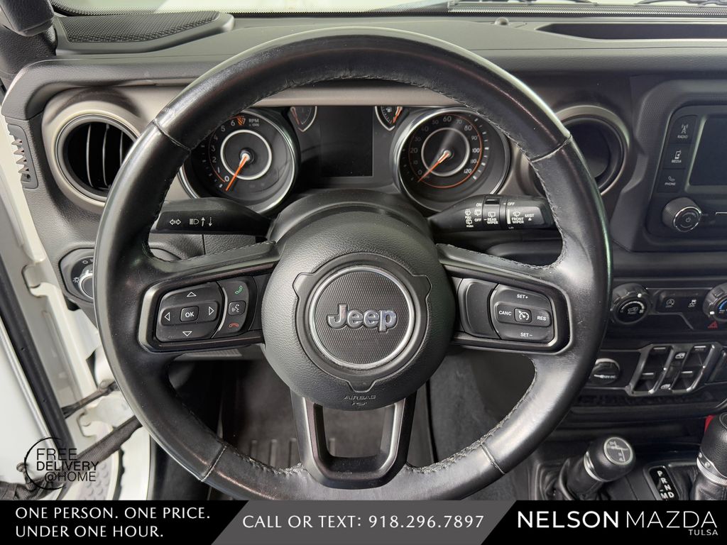 Used 2019 White Jeep Unlimited Sport S image 22