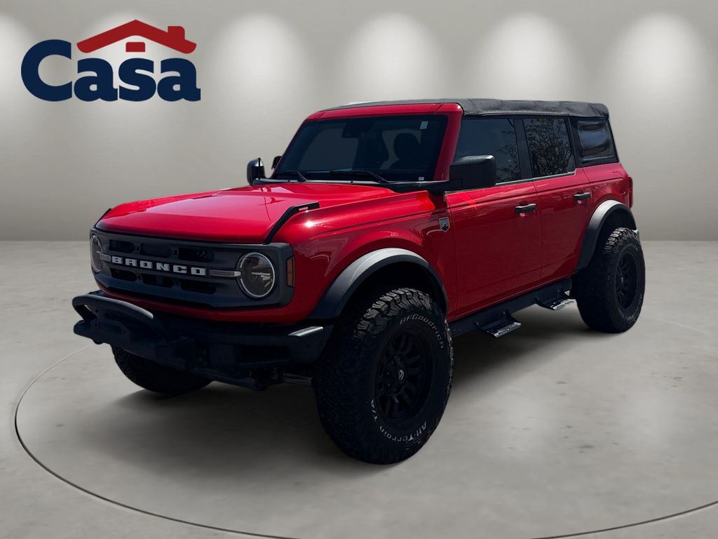 Race Red 2021 Ford Bronco SUV / Crossover Four-Wheel Drive Automatic