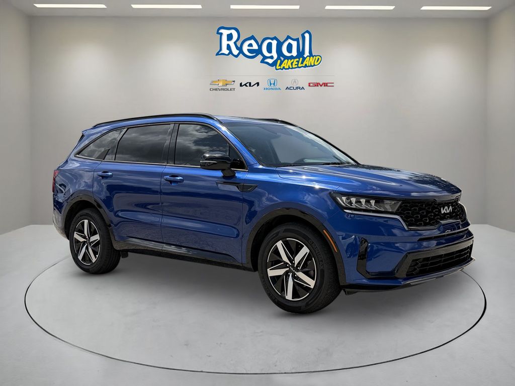 Sapphire Blue 2023 Kia Sorento S FWD SUV / Crossover Front-Wheel Drive 8-Speed Automatic
