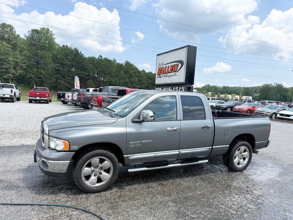 Mineral Gray Metallic 2005 Dodge RAM 1500 Pickup Truck Rear-Wheel Drive 5-Speed Automatic