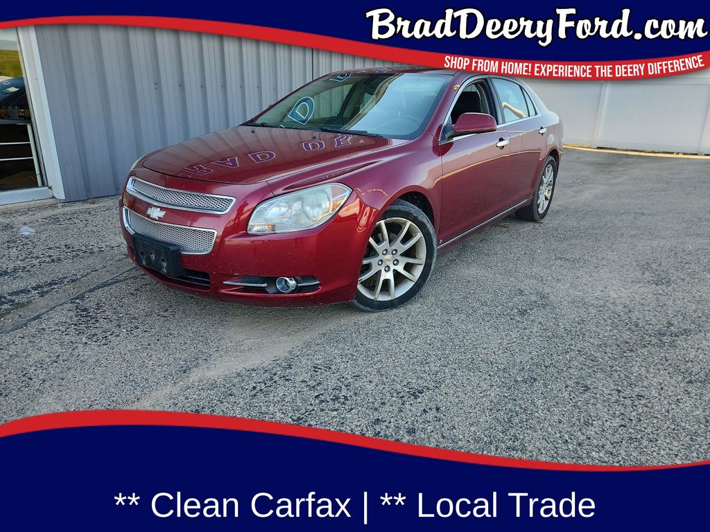 Red Jewel Tintcoat 2010 Chevrolet Malibu Sedan Front-Wheel Drive 6-Speed Automatic Overdrive
