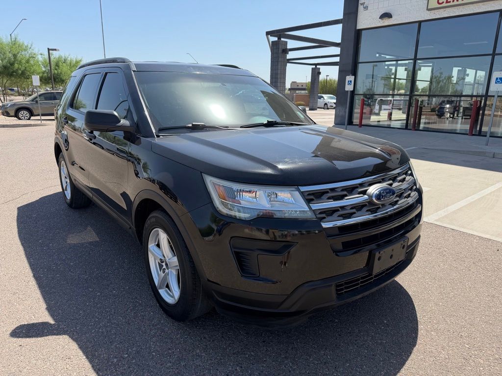 Shadow Black 2018 Ford Explorer SUV / Crossover Front-Wheel Drive 6-Speed Automatic