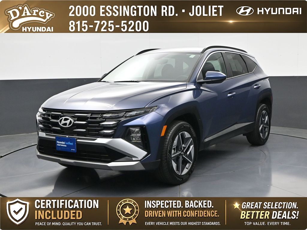 Atlantis Blue 2026 Hyundai Tucson SUV / Crossover All-Wheel Drive 8-Speed Automatic