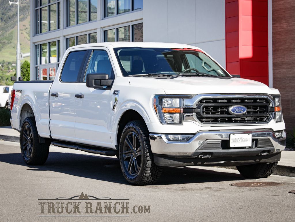 Oxford White 2023 Ford F-150 Pickup Truck Four-Wheel Drive Automatic