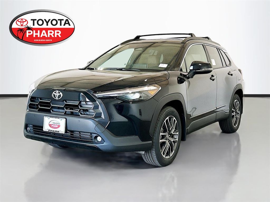 Jet Black 2026 Toyota Corolla Cross XLE FWD SUV / Crossover Front-Wheel Drive Continuously Variable Transmission