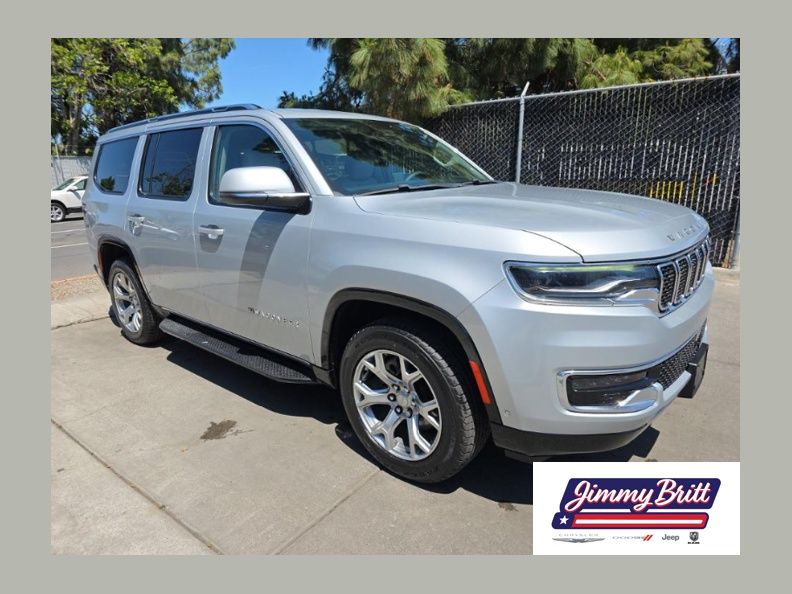 Silver Zynith 2022 Jeep Wagoneer Series II RWD SUV / Crossover 4X2 8-Speed Automatic