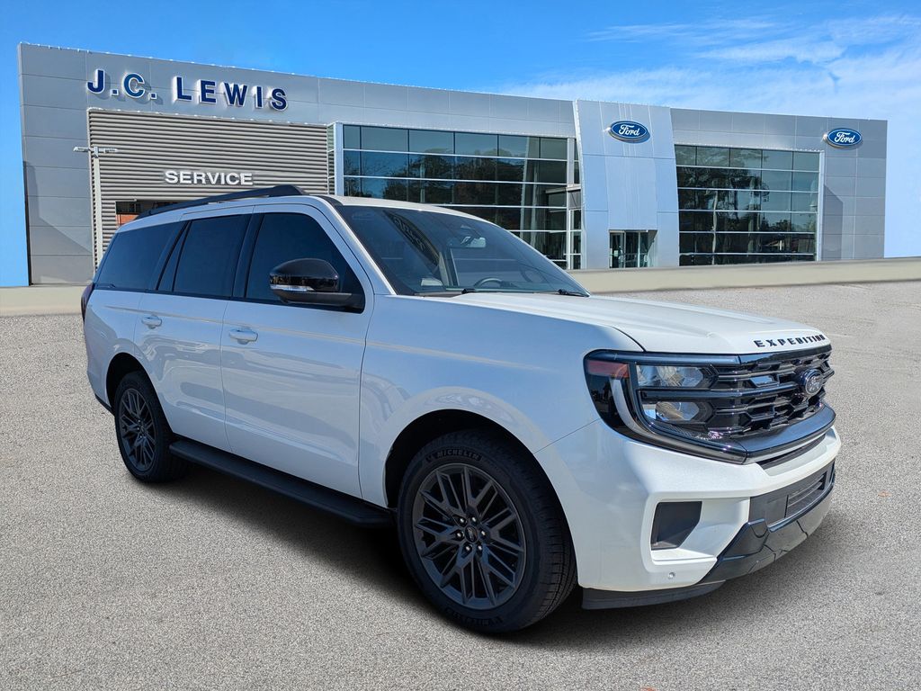 Star White Metallic Tri-Coat 2026 Ford Expedition SUV / Crossover Four-Wheel Drive Automatic