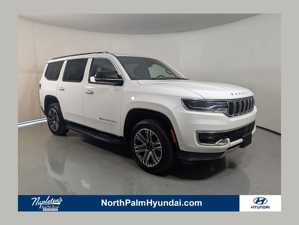 Bright White Clearcoat 2024 Jeep Wagoneer SUV / Crossover 4X2 8-Speed Automatic