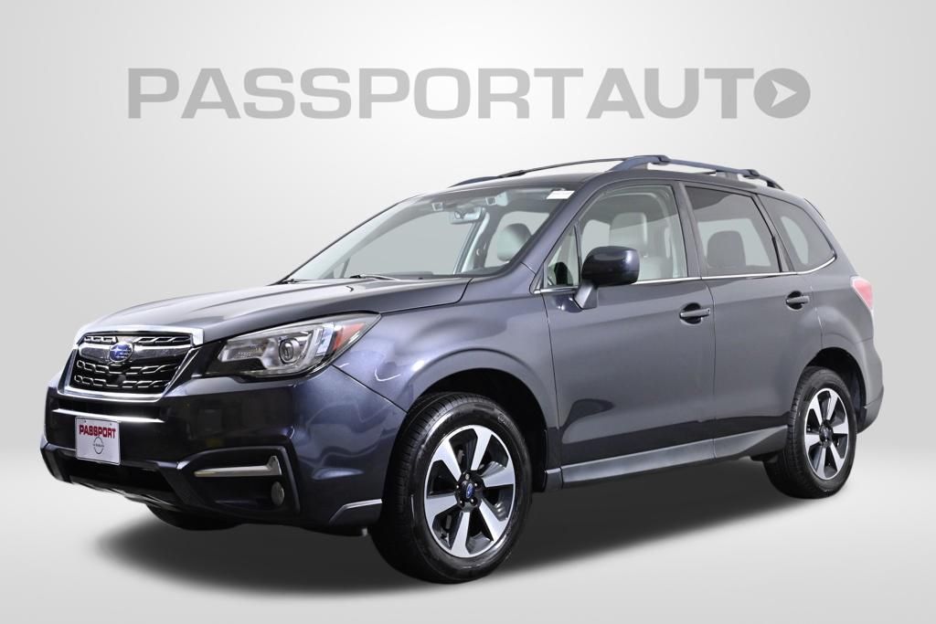 Dark Gray Metallic 2018 Subaru Forester SUV / Crossover All-Wheel Drive Automatic