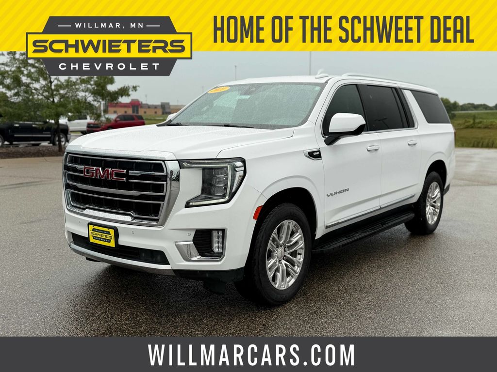 Summit White 2021 GMC Yukon XL SUV / Crossover Four-Wheel Drive