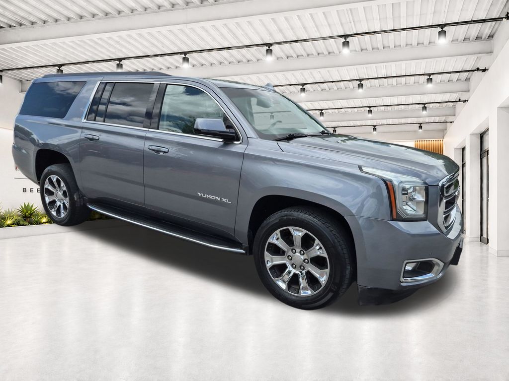 Gray (Satin Steel Metallic) 2018 GMC Yukon XL SUV / Crossover Four-Wheel Drive 6-Speed Automatic Overdrive