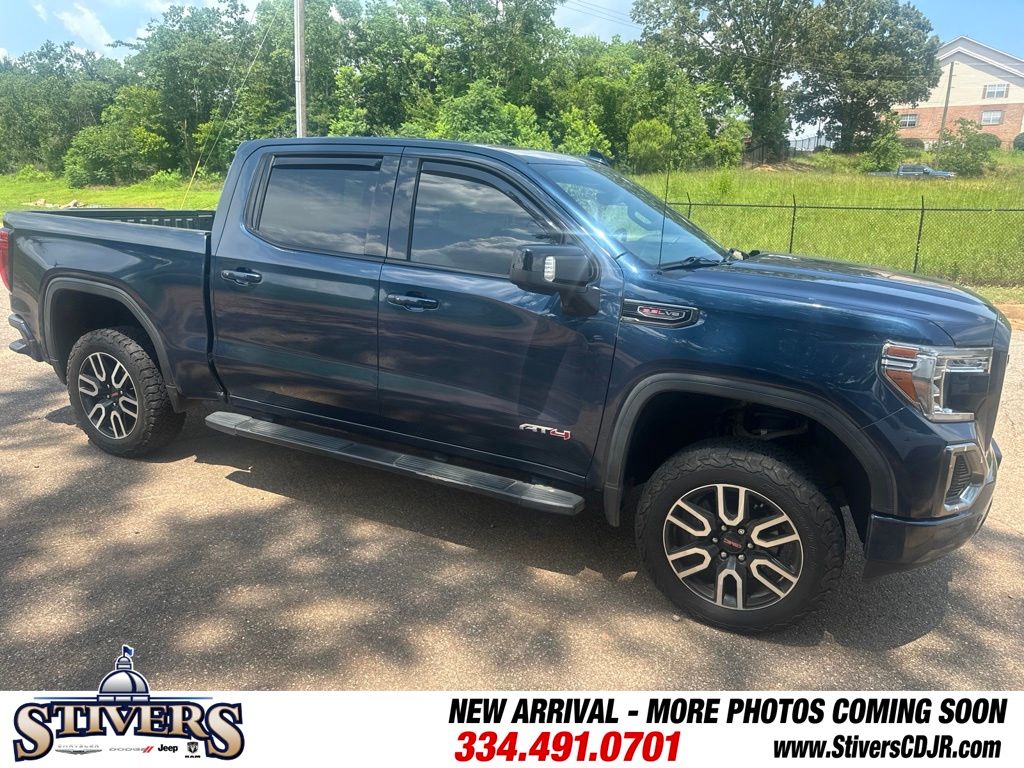 Pacific Blue Metallic 2020 GMC Sierra 1500 Pickup Truck Four-Wheel Drive Automatic