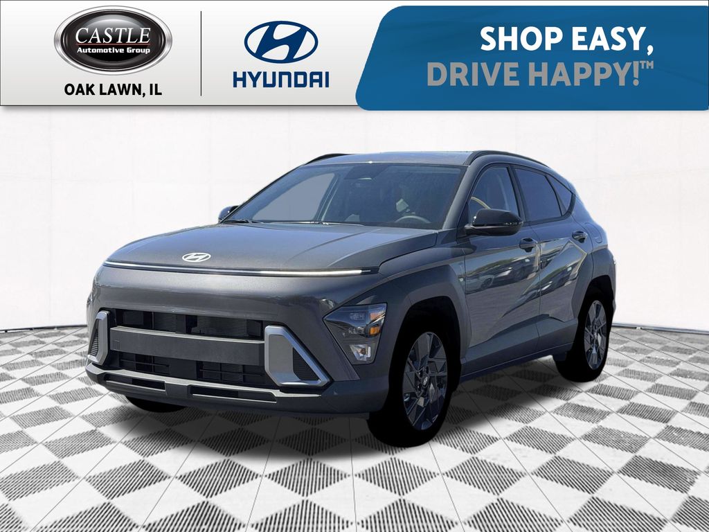 Ecotronic Gray Pearl 2026 Hyundai Kona SUV / Crossover Front-Wheel Drive Continuously Variable Transmission