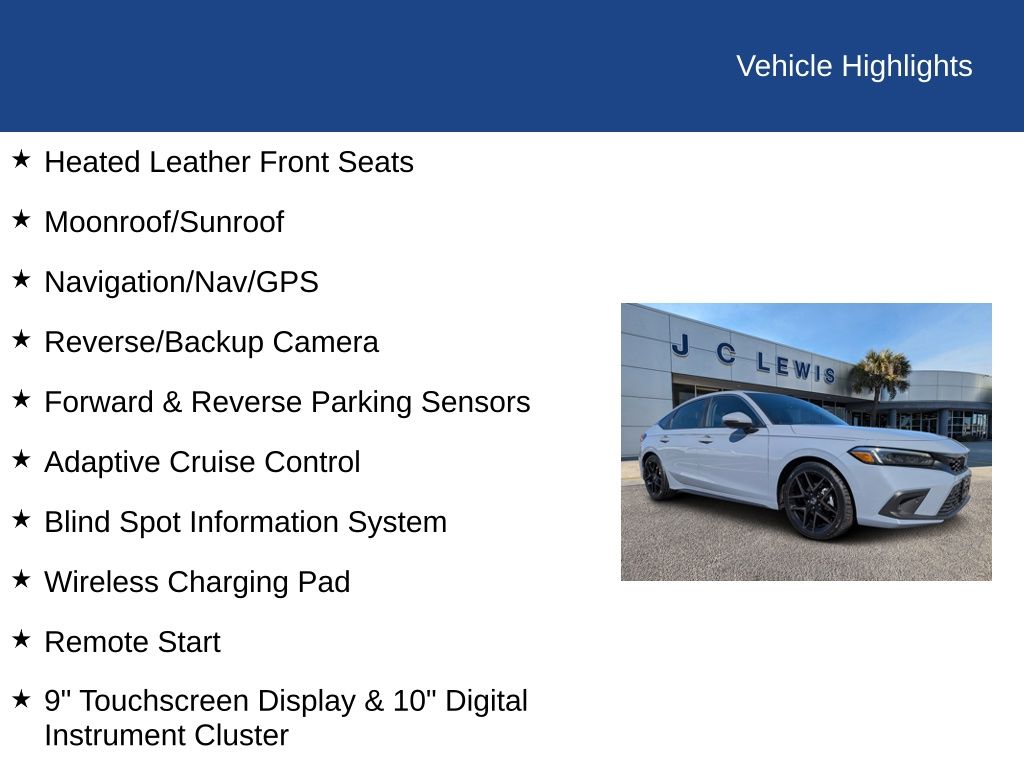 2024 Honda Civic Hatchback Sport Touring