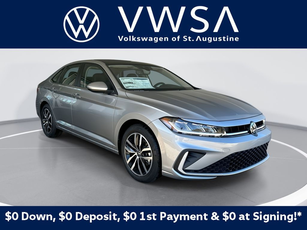 Pyrite Silver Metallic 2026 Volkswagen Jetta Sedan Front-Wheel Drive 8-Speed Automatic