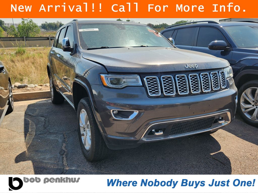 Gray (Granite Crystal Metallic Clearcoat) 2019 Jeep Grand Cherokee SUV / Crossover Four-Wheel Drive 8-Speed Automatic