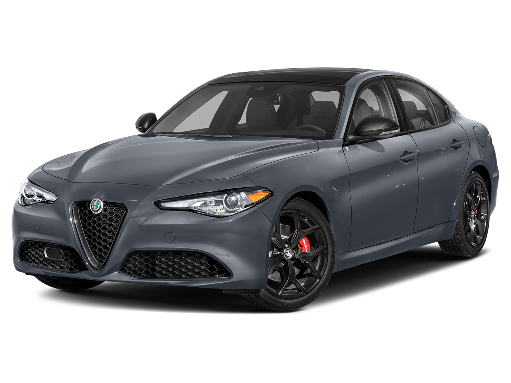 Stromboli Gray Metallic 2021 Alfa Romeo Giulia Ti RWD Sedan Rear-Wheel Drive 8-Speed Automatic