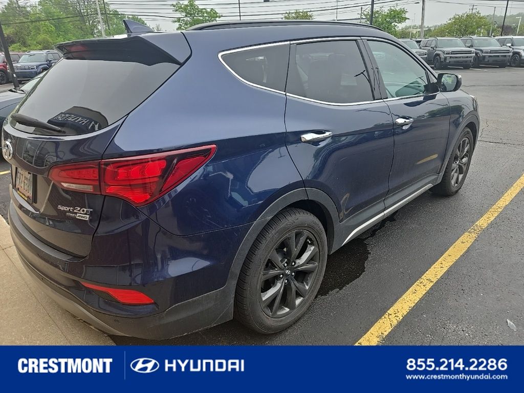 used 2017 Hyundai Santa Fe Sport car, priced at $9,999