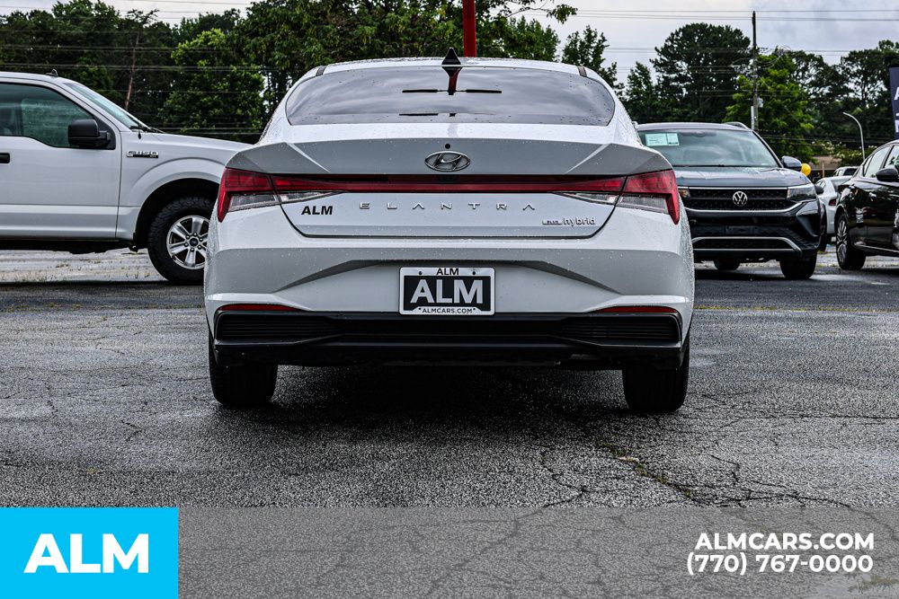 2023 Hyundai Elantra Hybrid Blue photo 11