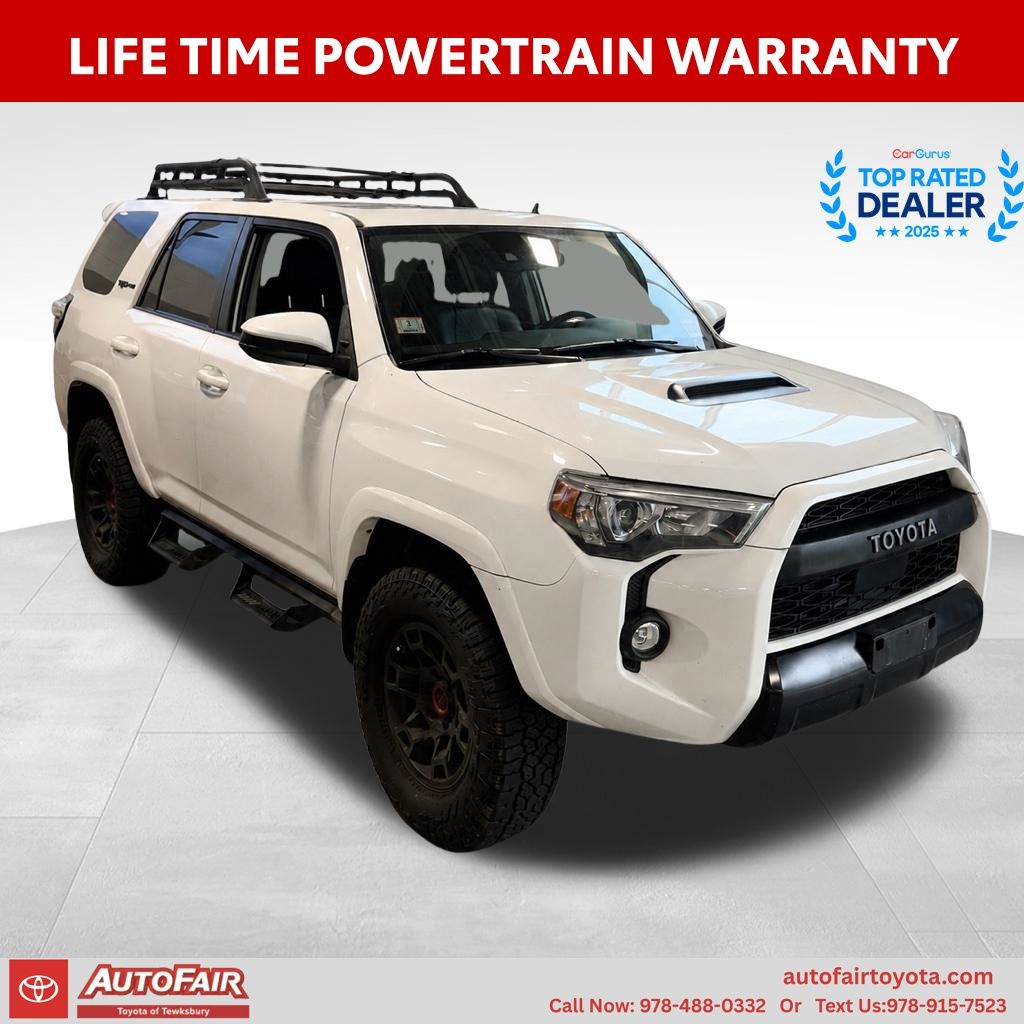White 2021 Toyota 4Runner SUV / Crossover Four-Wheel Drive 5-Speed Automatic Overdrive