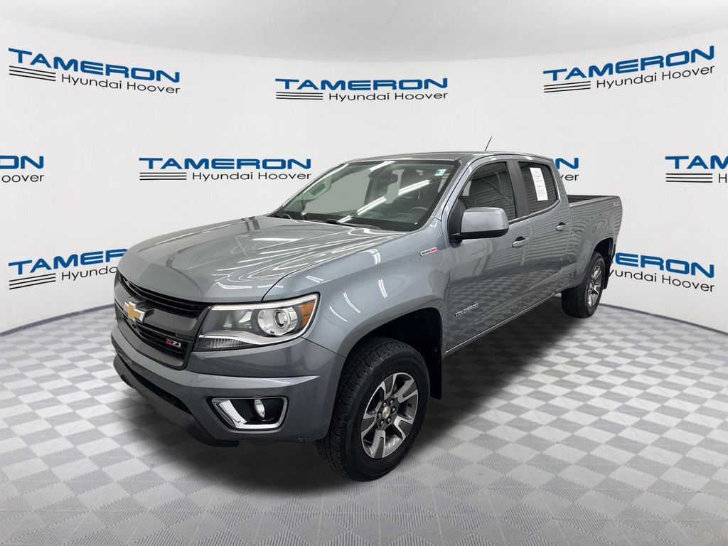 Gray (Satin Steel Metallic) 2020 Chevrolet Colorado Pickup Truck Four-Wheel Drive 6-Speed Automatic