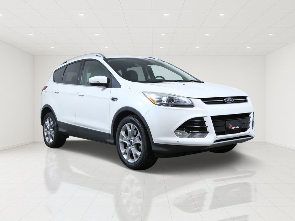 White Platinum 2014 Ford Escape SUV / Crossover All-Wheel Drive 6-Speed Automatic