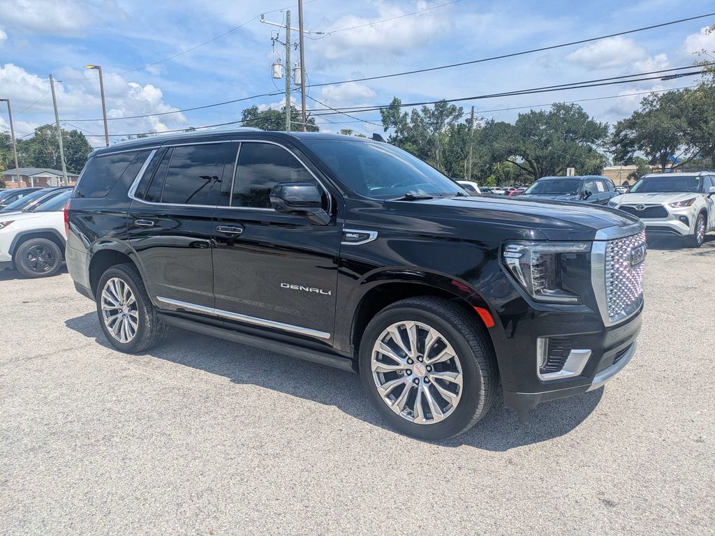 Onyx Black 2021 GMC Yukon SUV / Crossover Four-Wheel Drive