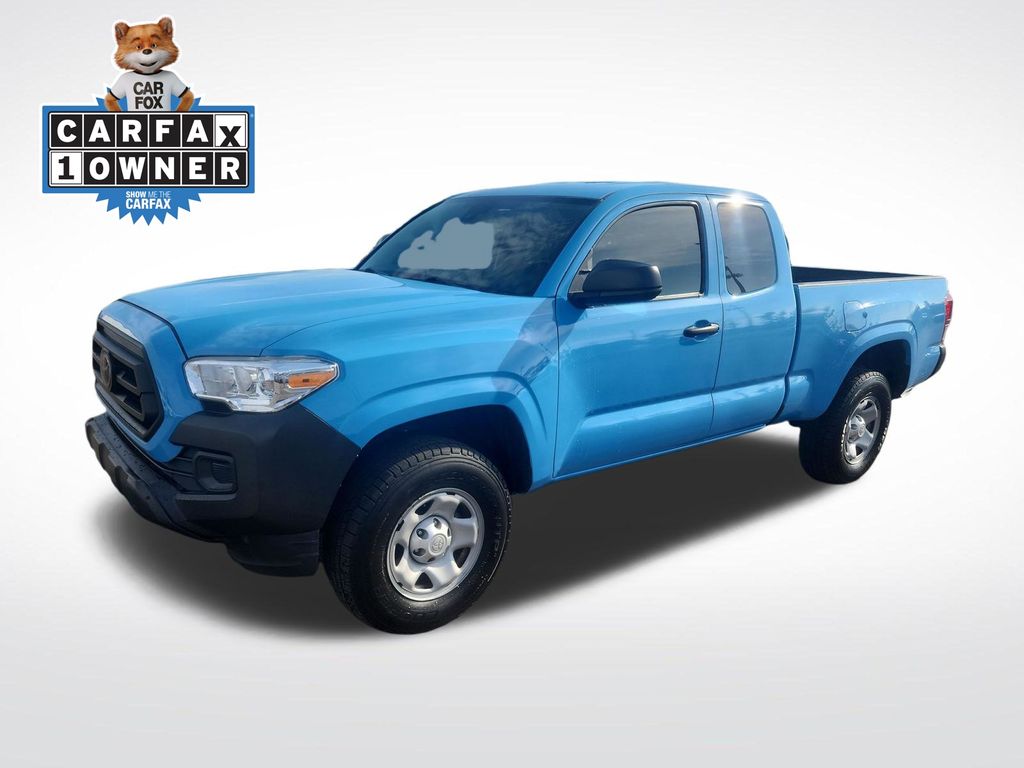 Blue 2023 Toyota Tacoma Pickup Truck 4X2 6-Speed Automatic