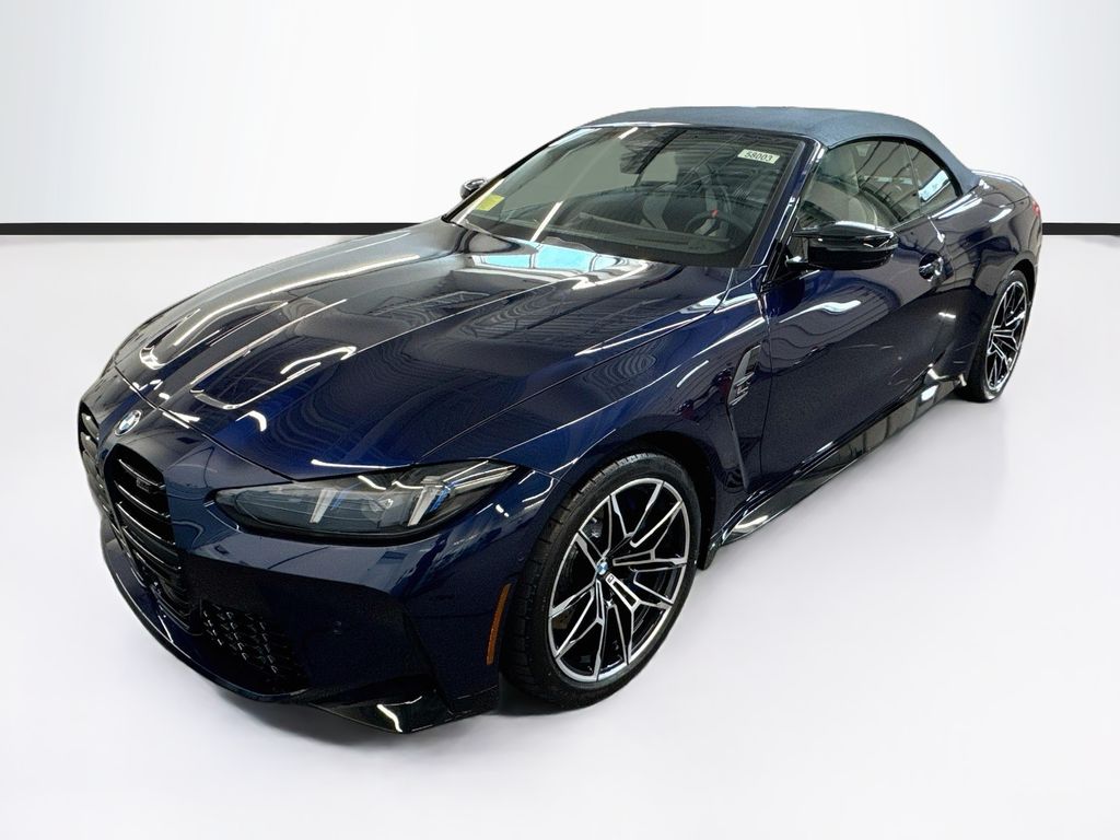 Tanzanite Blue II Metallic 2027 BMW M4 Convertible All-Wheel Drive 8-Speed Automatic